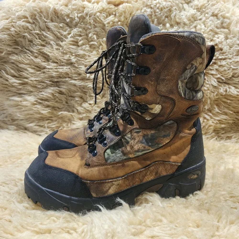 Vintage Irish Setter Red Wing Big Game Tracker Gore-Tex 800g Hunting Boots Mens